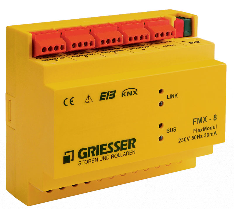 Ein Griesser Deutschland Produkt, der MGT-6 Aktor heute ersetzt durch BMS GmbH Aktoren, wie den MCU-08