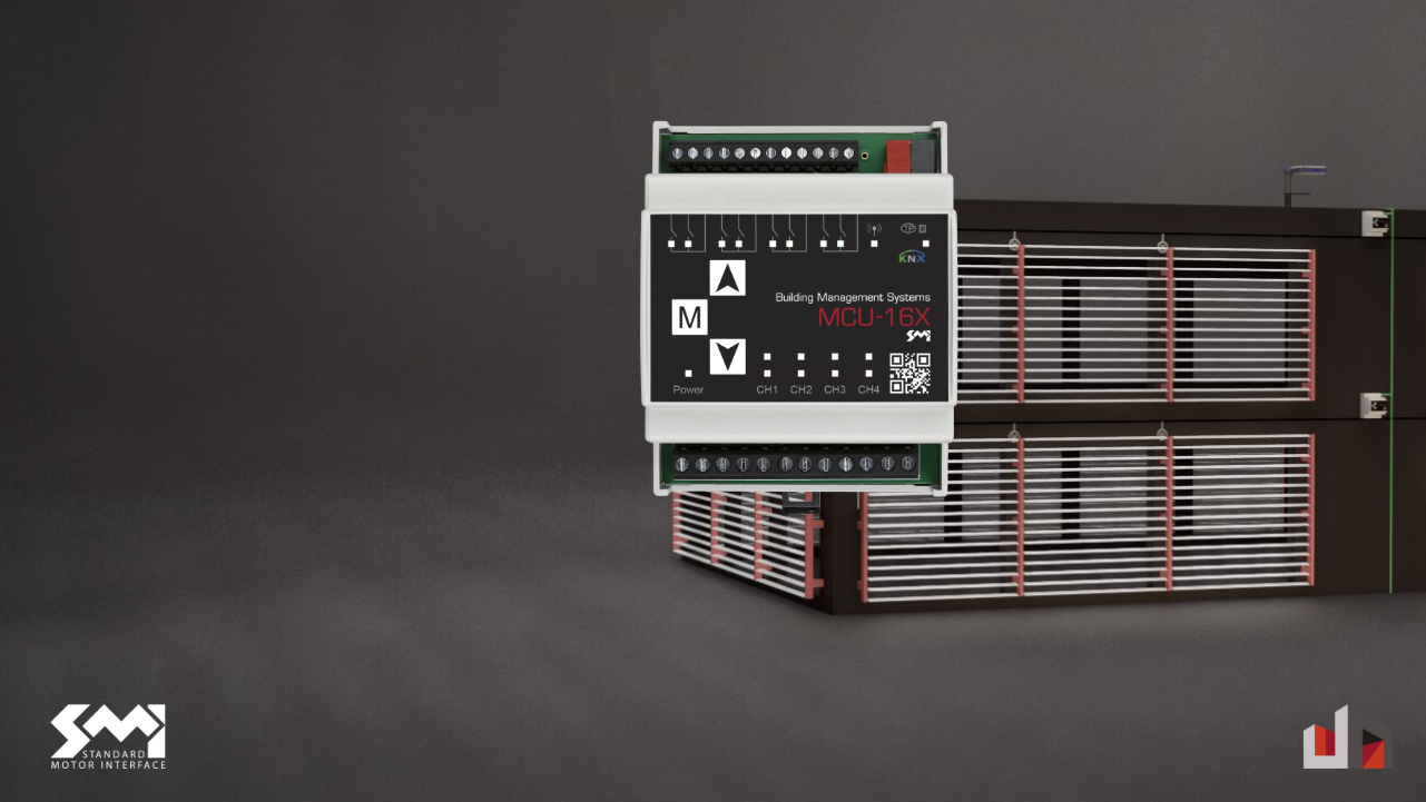 Steuern Sie mit dem MCU-16X SMI AC bis zu 16 SMI-Antriebe präzise über einen einzigen Aktor.