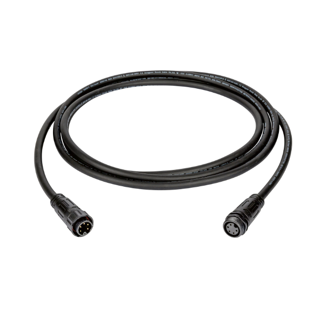 Die RCS-5P F-M Kabelverbinder Serie zur Verbindung von Kabeln im Anschluss von SMI Linearmotoren.